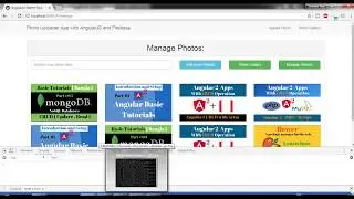 Photo Upload and Management App - Part [ 4/4 ] : Using AngularJS and  Firebase