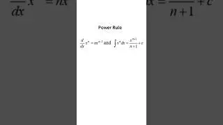 Important Integral calculus formulas and equations
