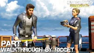 Uncharted Drake's Fortune HD Прохождение Часть 1 