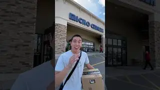 exposing how new products get into Micro Center #shorts