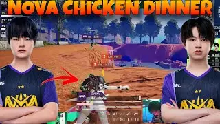 😱 This New NOVA Team Is Too Strong In 4v4 Fights !!🔥🔥 NOVA 10 Kills Chicken In PEL Fall !! ❤️