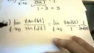 Calculating a Limit Involving sin(x)/x as x approaches zero