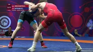 BRONZE FS - 55 kg: H. ABRAHAMYAN (ARM) v. Z. BAYRAMOV (AZE)