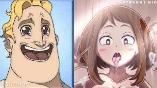 Mr Incredible becoming Canny (Ochako Uraraka)