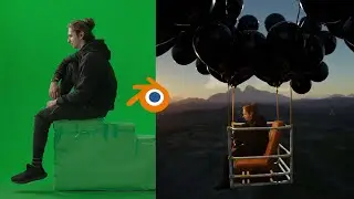 Blender 3D Greenscreen VFX - Showcase