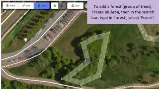 Editing Tree Data on OpenStreetMap - SketchUp PlaceMaker