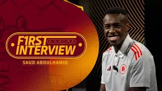 BENVENUTO SAUD! | LA PRIMA INTERVISTA IN GIALLOROSSO DI SAUD ABDULHAMID 🐺🇸🇦