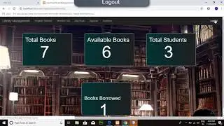 Online Library Management System with Source code, PHP MySQL DBMS