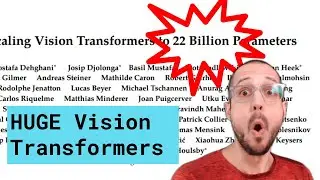 HUGE Vision Transformers