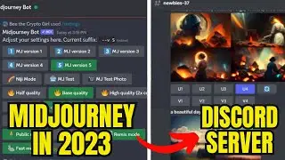 How To Use Midjourney Bot On Discord (NEW UPDATE SEPTEMBER 2023)