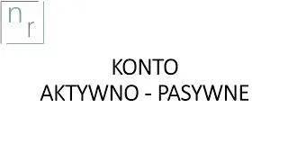 Konto Aktywno - Pasywne #4