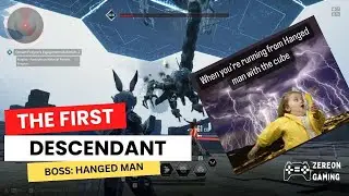 The First Descendant 🔴 Void intercept Boss Battle Hanged Man🔴  Gameplay PS5