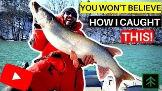 CRAZY WAY TO CATCH MUSKY! - How to Catch Fish on the Niagara River