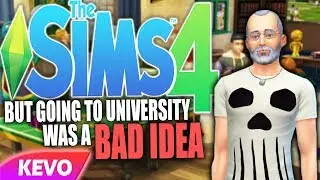 The Sims 4 but going to university was a bad idea