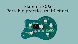 Flamma FX50 portable multieffects headphone amp