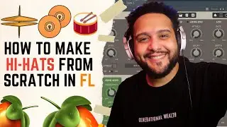 How To Make Hi-Hats From Scratch in FL Studio (4 EASY Ways)