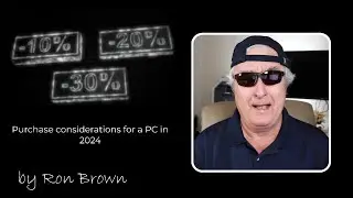 Purchase considerations for a PC in 2024