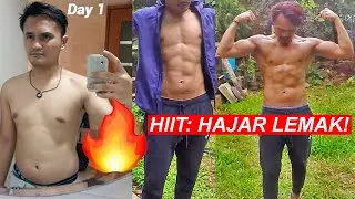 Bakar Lemak Cardio HIIT di Rumah 15 Menit - Pemula Level 1