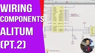 Wiring Components and using Net Labels- Part 2 Altium Designer [ Arduino PCB Course ]