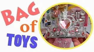 Bag of Toys#33,Glamour Jewelry Set,Barbie,How To Train Your Dragon 2,Monsters University,Toy Story