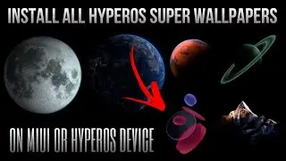 Install All HyperOS Super Wallpapers On Any HyperOS Or MIUI Device | Techtitive
