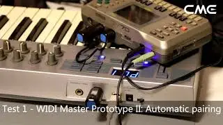 WIDI Master prototype II test 1 - Automatic pairing