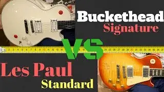 Gibson Buckethead Signature Vs Les Paul Standard | A Size and Sound Comparison