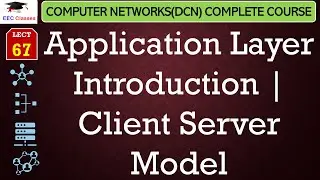 L67: Application Layer Introduction | Client Server Model | DCN(Computer Network) Lectures Hindi