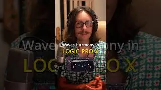 Vocoder effect in Logic Pro using Waves Harmony🎙️😝🎹 