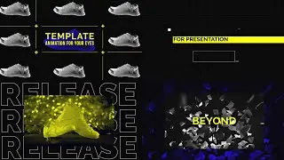 Sneakers promo | After Effects template