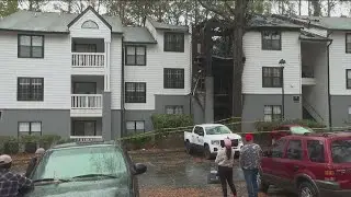 Nearly 80 evacuated after fire breaks out at Brookhaven apartment complex