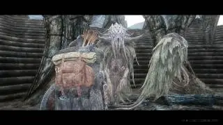 SKYRIM: Fighting with Miraak