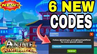 *NEW* ALL WORKING CODES FOR ANIME SIMULATOR IN 2024! ROBLOX ANIME SIMULATOR CODES