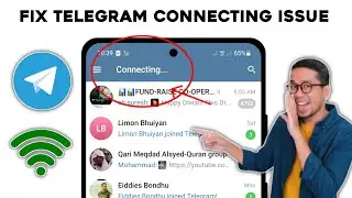 How To Fix Telegram Connecting Problem - 2024 | Telegram Not Connecting