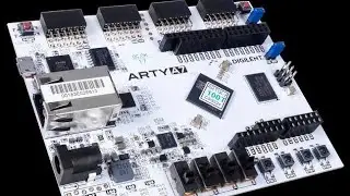 Xilinx Vivado - BLINKY LED using  VHDL on Arty A7 35T FPGA