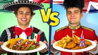 Mexico VS UK Food Swap Challenge