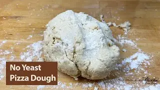 How to make pizza dough without yeast : Thin crust pizza dough recipe without yeast : Quick pizza