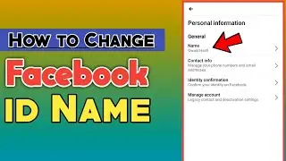 How to Change Facebook id Name | Facebook Par Apna Naam kaise Change Kare