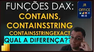 Função Contains, ContainsString e ContainsStringExact em Dax - Power BI