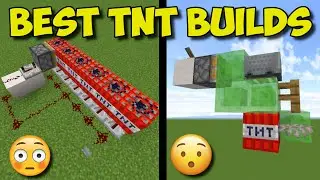 3 TNT Launchers That YOU HAVE TO BUILD!!!! -  Best TNT Cannons In Minecraft