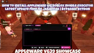 HOW TO INSTALL & USE APPLEWARE ROBLOX MOBILE EXECUTOR ON iOS (iPhone/iPad) Latest Version Update