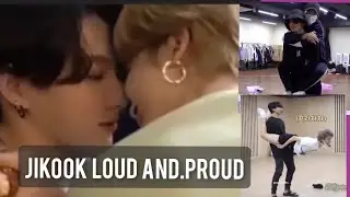 Jikook almost kissing infront of members Jikook bold and loud Jikook moments