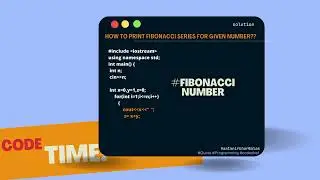 Fibonacci Series ||  Fibonnacci Number || Programming || 