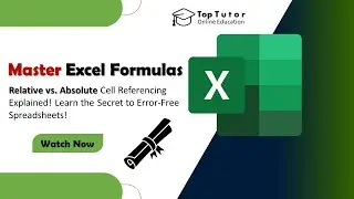 Relative Vs Absolute Cell Referencing in Microsoft Excel