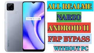 Realme C15 (RMX2195) FRP Bypass Android 11 | Realme C15 Google Account Remove Android 11 New Method