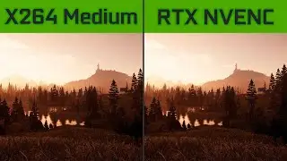 X264 Medium vs RTX NVENC - Comparison