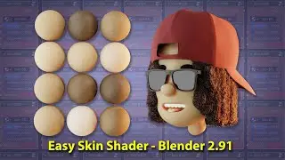 How To Make A Versatile Skin Shader (Blender 2.91 Tutorial)