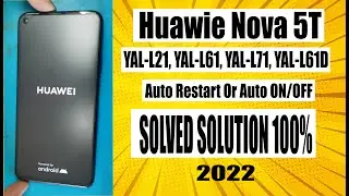 HUAWIE Nova 5T Restart Problem Solved Solution.