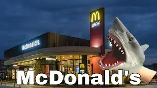 Shark Puppet McDonald's 🦈 🍔 🍟