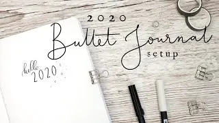 2020 Bullet Journal Setup